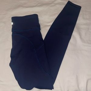Lululemon Navy Leggings w/ Pockets